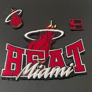 Vintage Miami Heat patch set!